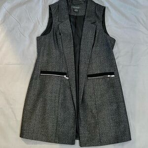 Gray Sleeveless Women's Vest